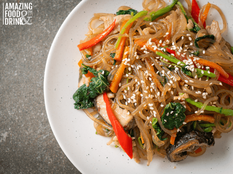 Noodle/Pasta Dishes from All Around the World - Japchae from South Korea